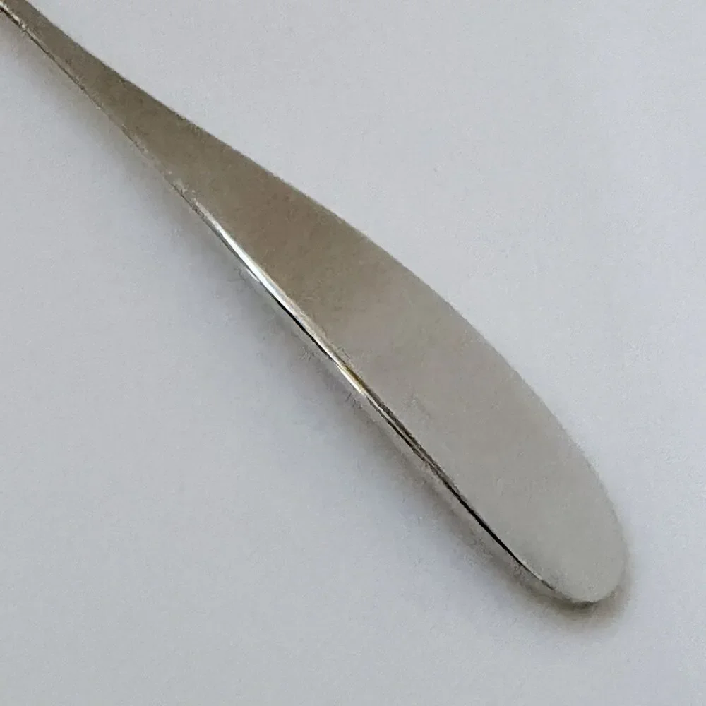 1pc MIKASA Hamilton Butter Knife 7” Stainless 18/10 Glossy Plain Round Tip